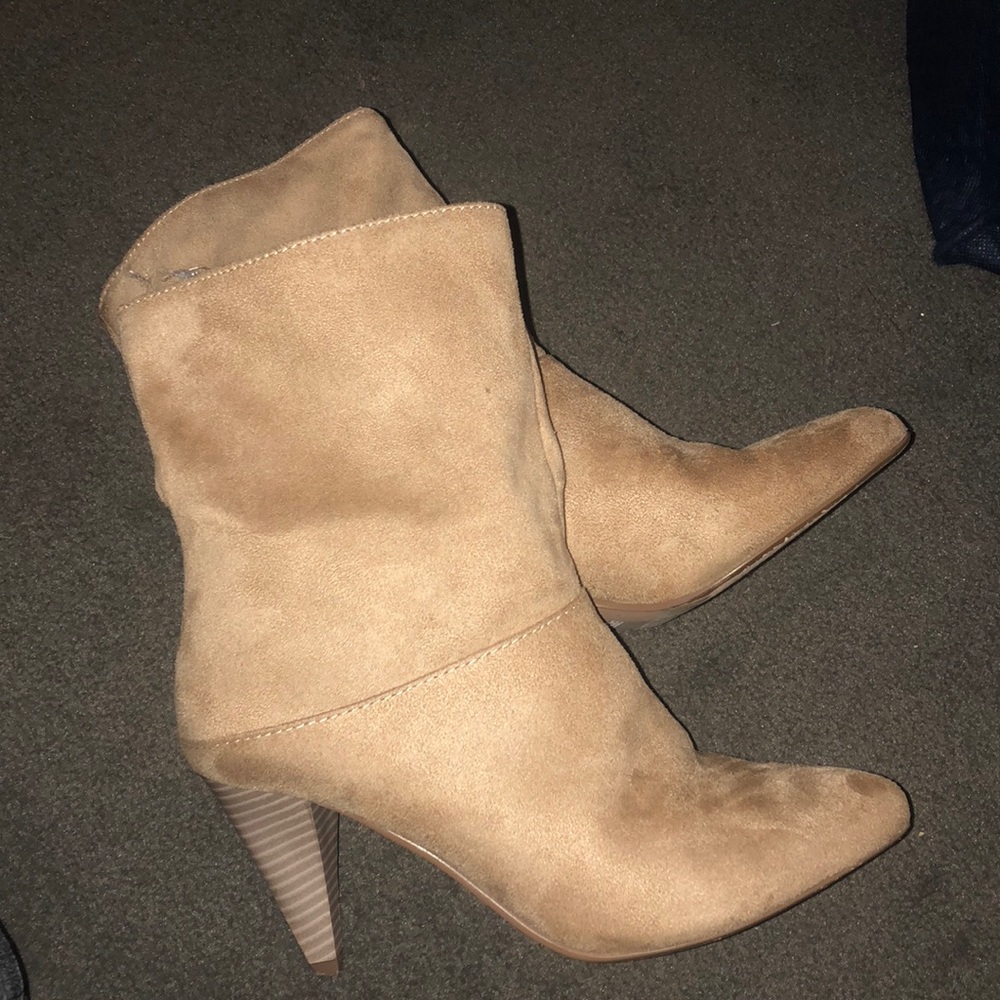 Nude booties